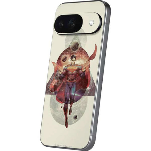 DC Comics Superman Galaxy Flying Google Pixel 9 Skin